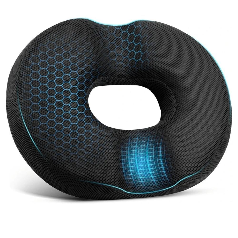 Memory Foam Seat Chair Cushion for Relieves Back Sciatica Pain Tailbone Pain Coc